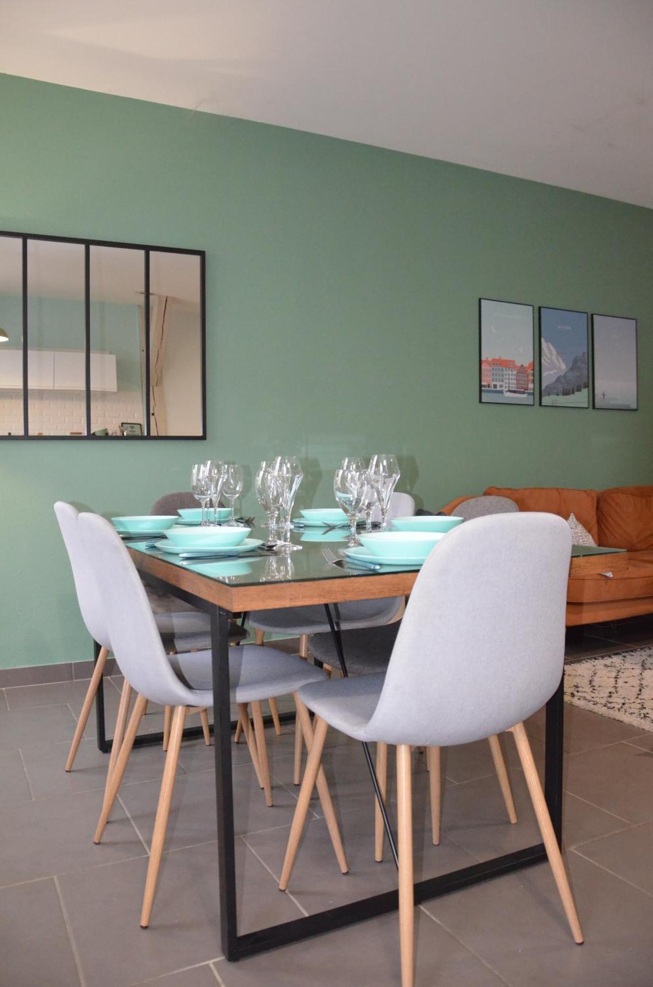 Le Cocon Troyen - 6-8P - 2 Parking Gratuits Apartment Troyes Exterior photo